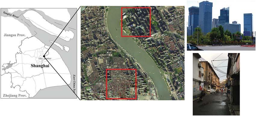 L. Chen et al. / Energy and Buildings 130 (2016) 829 842 831 Fig. 1. Left: Locations of downtown center in Shanghai along the Huangpu River.