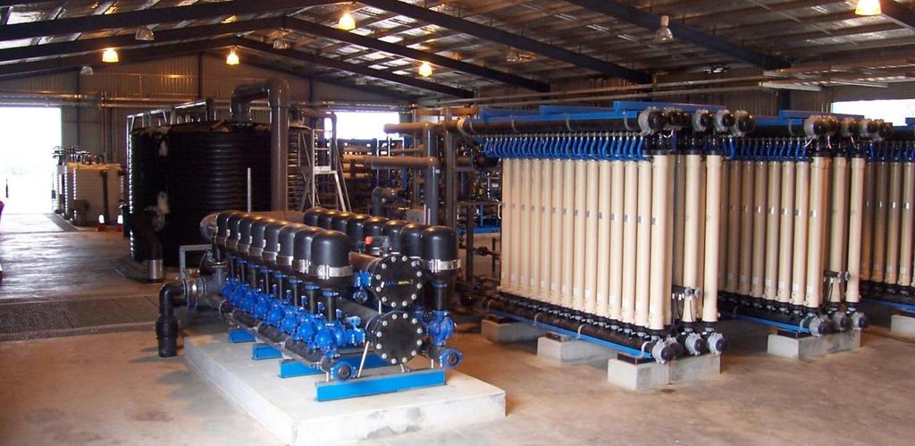 Queensland, Australia Process water recirculation