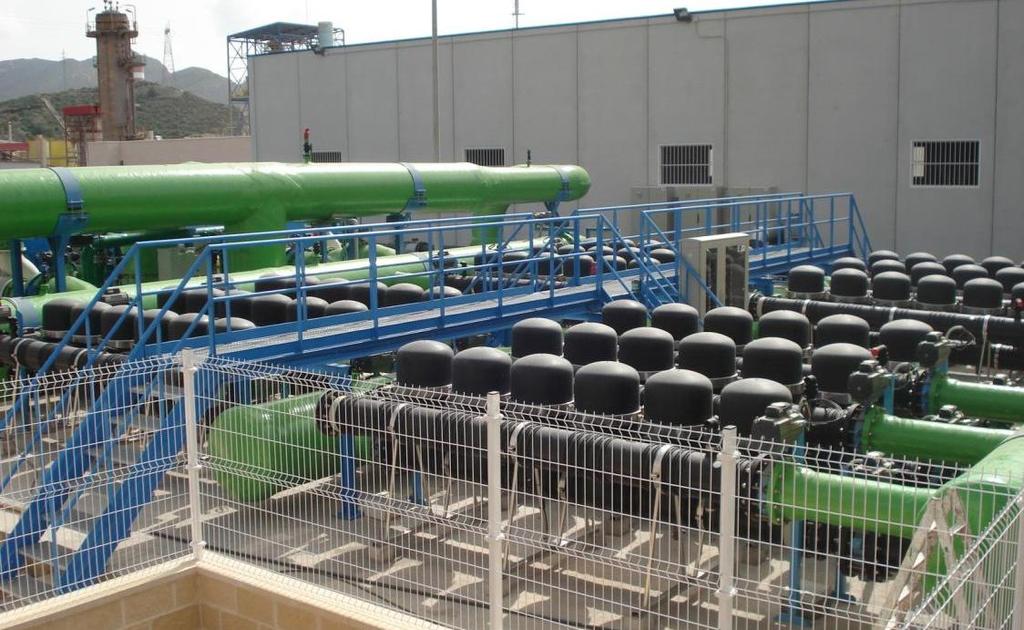 Escombreras, Murcia, Spain Seawater desalination plant, UF