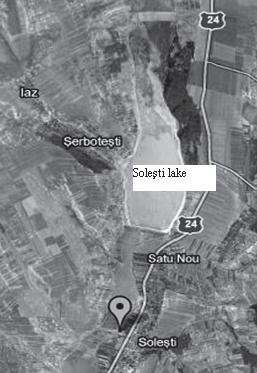 2. TROPHICITY LEVEL EVALUATION IN SOLE TI LAKE Figure 1. Sole ti lake satellite view The Sole ti lake is situated at about 20 km from Vaslui, near the village Sole ti, on Vasluie river.