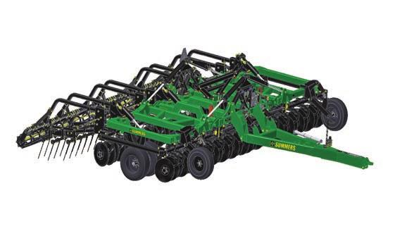 aggressive than the VRT2530, and similar to speed-disk like machines but with tillage