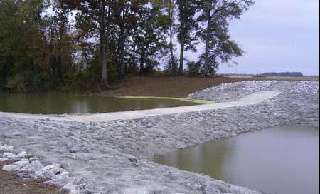 Watershed Project BMPs consisted of: Water control structures (weirs) Bank