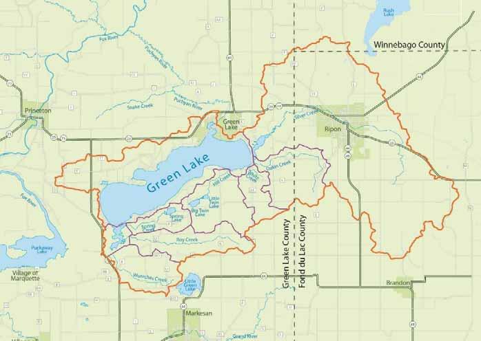 Green Lake Watershed Watershed Area 107