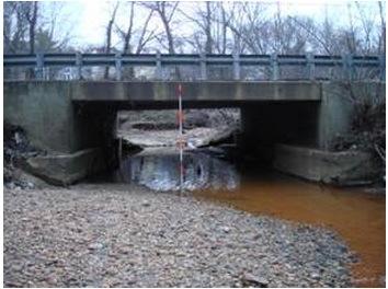 failure of one abutment. The Bridge was closed in January 2012 and Lane Construction of Chantilly VA completed the repairs and the bridge reopened in August of 2012.
