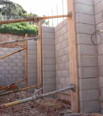 The Versaloc Walling system is adaptable for use in both large scale