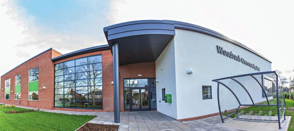 ABOUT THE CLIENT Impressed by Dextra Lighting s successful projects in the region, Woodrush High School invests in a selection of precision-engineered LED luminaires to future-proof its newly-built