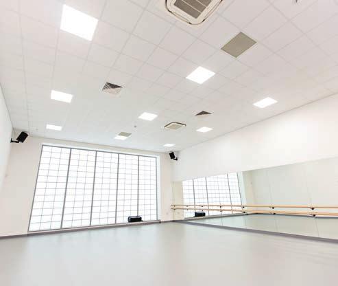 The new lighting was to illuminate all these areas and support a diverse range of tasks and activities, whilst optimising the energy performance of the building.