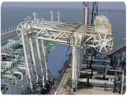 The pier location as chosen confers several advantages including: 1) The waters adjacent to the berth are large enough and deep enough to accommodate the largest LNG carrier transits currently under