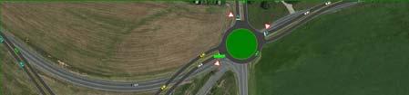 Improves sight distance Accommodates future growth Roundabouts Improves safety at the intersection (Crash rate is currently 3.5x higher than state average for similar intersections.