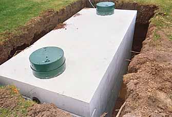 Concrete Ring Cesspool Concrete 1,000 Gallon