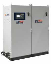 They can be configured for stage heating in 50, 125, 250 or 500 kw steps, and in single shot heating up to 500 kw.