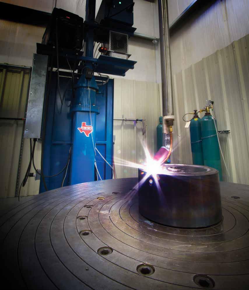 Automated Welding Automated Welding Recognized as a leader in advanced machining and heat treating, Century is also renowned for our technical expertise in bore cladding, overlay and