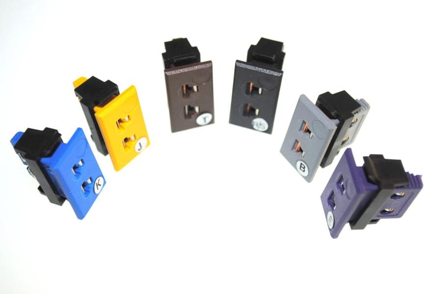 JIS Miniature Thermocouple Panel Fascia Sockets Types K, J, T, E, R/S & B (JIS Colour Code) Colour coded in accordance with JIS specification T/C Colour Code +Positive Contact -Negative Contact