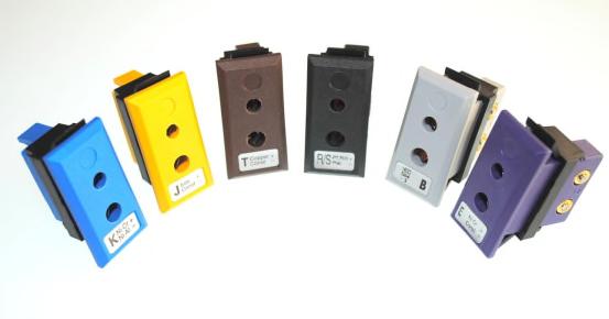 ANSI Standard Thermocouple Panel Fascia Sockets Types K, J, T, E, N, R/S & B (ANSI Colour Code) Colour coded in accordance with ANSI specification T/C Size Colour Code +Positive Contact -Negative