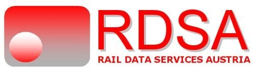 RDSA DATA PLATTFORM FOR RAILWAYS Infrastructure Operator Train operation data Measurement Data Passing messages Railway Transport Companies EVU Terminal Terminal Technology RDSA