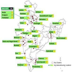 manufacturing plants FMCD FMCG Mapping of 187 leading Auto companies and 495 Manufacturing
