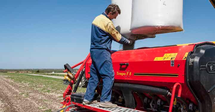 Combination drilling gives more reliable cultivation Combination drilling provides a reliable supply of nutrients and frequently gives a greater harvest.