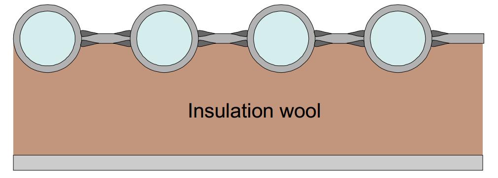 Induction of membrane wall, a value added aspect, consists of tubes which use to weld together separated by a flat iron strip, called the membranes. They act as fins to increase the heat transfer.