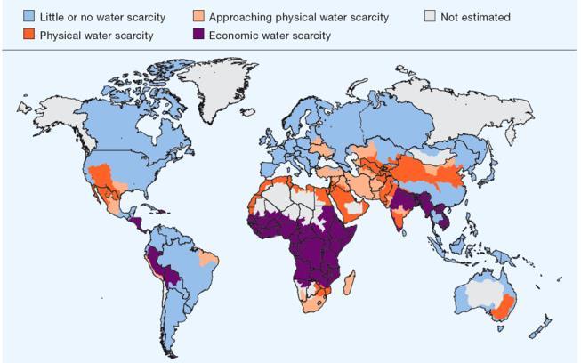 Sub-Saharan Africa (SSA) is facing immense resources challenges Water scarcity 300 million people in SSA live in a water-scarce environment.