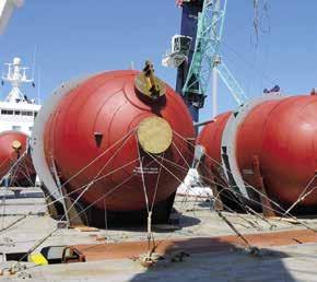 Gas market Vessels suited for offshore operations