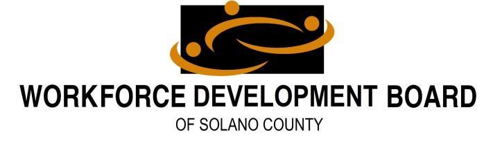 EMPLOYEE ACKNOWLEDGEMENT OF RECEIPT AND UNDERSTANDING FOR: SUPPORTIVE SERVICES AND INVENTIVES POLICY (Issued November 16, 2018) The Workforce Development Board (WDB) of Solano County s Supportive