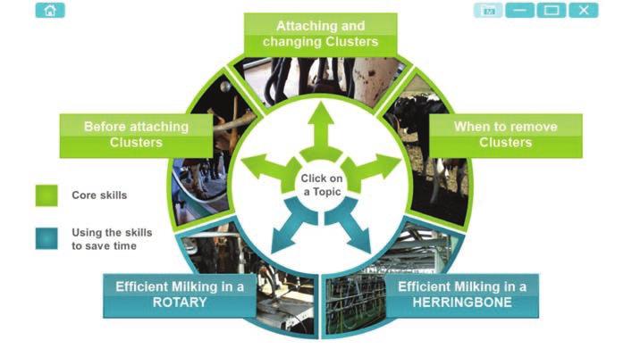 nz/milking The module is divided into two categories: Core skills that apply to milking in