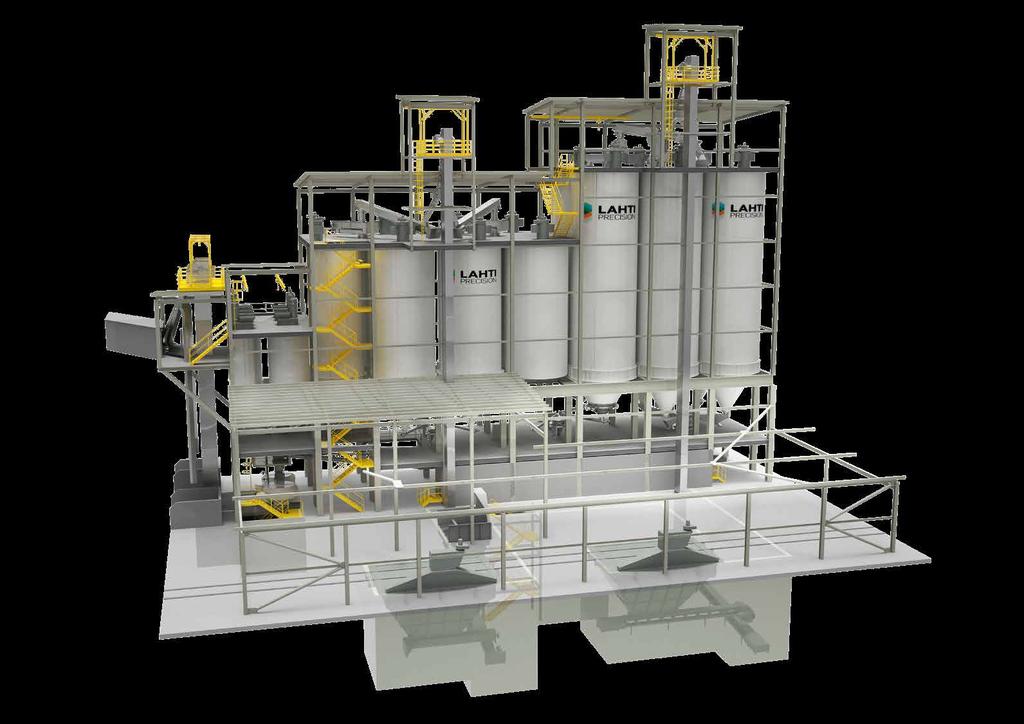 PROCESS EXPERTISE ENABLED BY PROVEN TECHNOLOGIES MATERIAL INTAKE Material intake systems available to meet customer