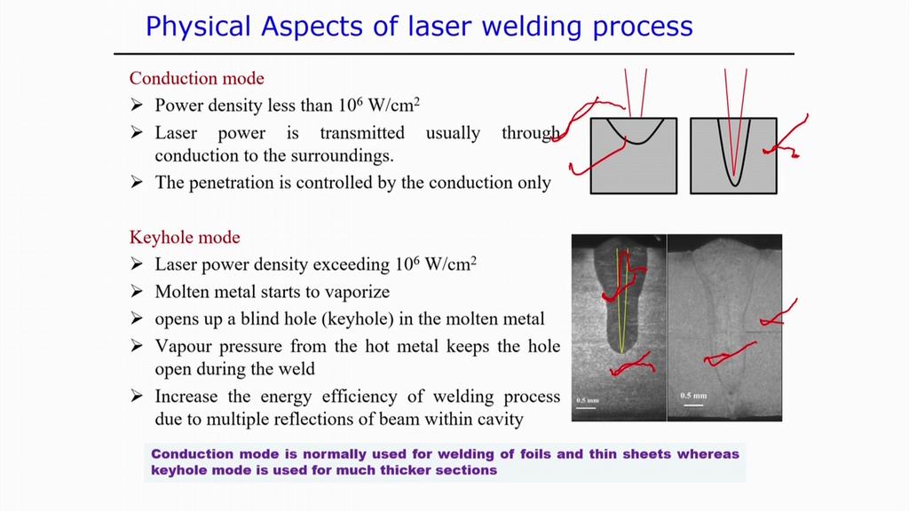 So, we will look into the further on the laser transmission welding, but before doing that we will try to focus on the other aspects of the laser welding