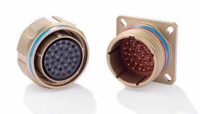 ROBUST DTS-B Series Bronze Connectors Marine bronze shell Excellent corrosion resistance -65 C to +175 C operating temperature range Excellent EMI protection RELIABLE 100% scoop proof Self locking