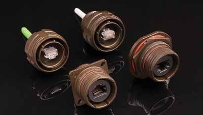 HIGH PERFORMANCE POLAMCO RJ45 Series Connectors Shock, vibration and impact resistant Internal grounding fingers for excellent continuity Wide temperature range: -40 C to +120 C CONVENIENT No