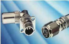 DEUTSCH MC4 Duplex Connectors MIL-DTL-38999 Style Series III Connectors Specifications OPTICAL Attenuation: Less than 0.4 db (50/125 m) Repeatability: Better than 0.