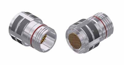 RUGGED POLAMCO Connector Savers Helps protect connectors that are mated and unmated frequently Serves as an intermediary between plug and receptacle connector Available in MIL-DTL-38999 Series III
