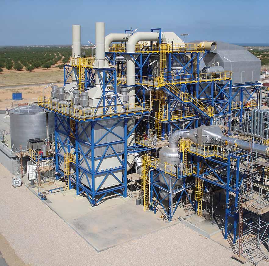 MECS FOR DESULFURIZATION AND SULFUROUS WASTE REGENERATION PRODUCE INSTEAD OF SULFUR OR GYPSUM EFFLUENT The SULFOX process is a highly energy efficient technology