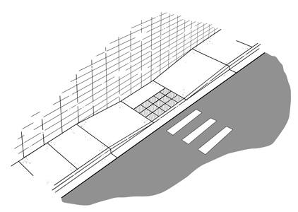 Figure 1.5 (a) Figure 1.5 (b) 1.6 Ramps In cases where topography and space limitations create the need for a ramp; running slopes shall not exceed 1:12.