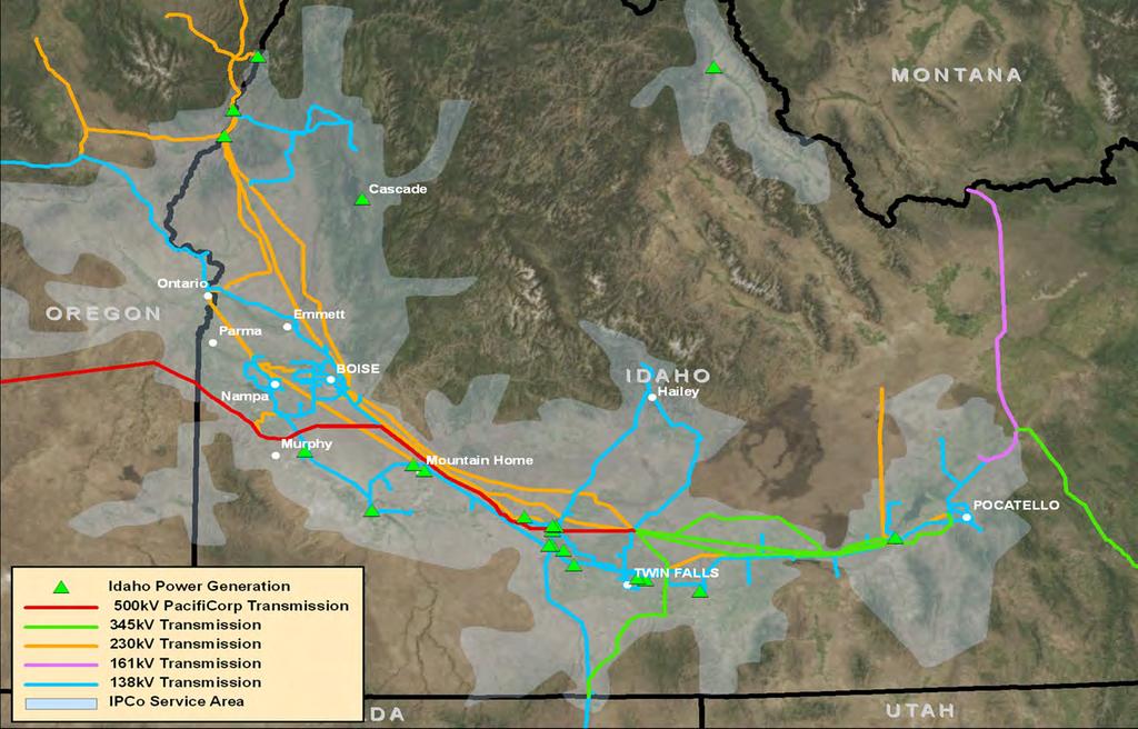 Idaho-Northwest Transmission Path Idaho-Northwest Transmission Path B2H Increases