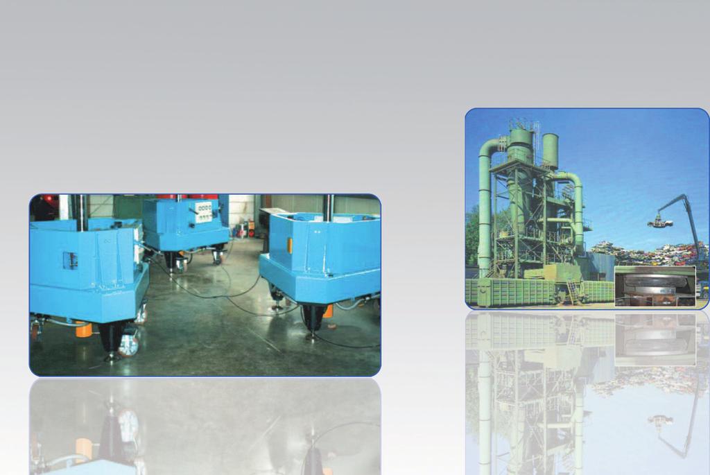 Vibration isolation and damping of structure-born noise: All types of test rigs Tool machinery Measuring instruments Tool
