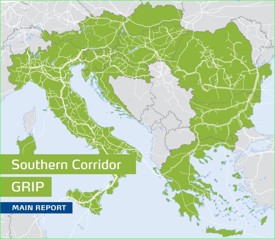 The Southern Corridor Region 2 10 countries (including Cyprus) Italy