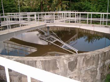 5,975lm, diameter of 200mm (secondary), extension of 2,555lm, diameter of 200mm (primary sewage collection), extension of 884lm, diameter of 100mm (project directly managed by the PTA: primary sewage