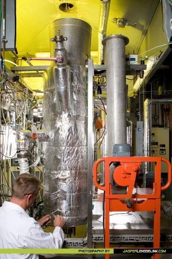 Pyrolysis reactor set-up 1 kg/hr