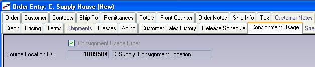 21 Consignment Usage Order (CUO) Order Entry / Consignment Usage Entering consigned contract updates to usage Only consigned source locations