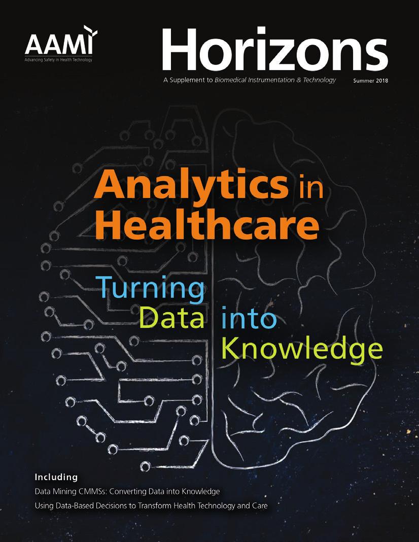 Horizons BI&T s Specialty Supplement Released once a year, AAMI s award-winning and peer-reviewed Horizons supplement provides in-depth coverage of one specific topic making it a respected resource