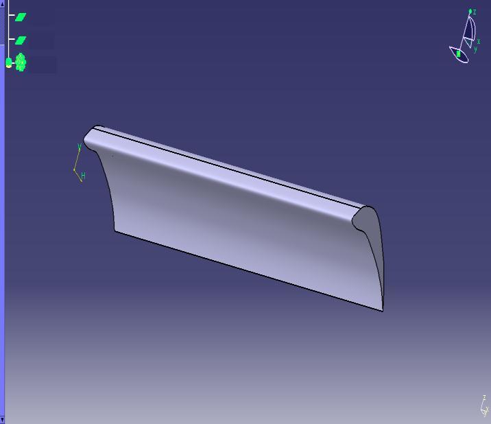By using the CMM point data we are creating construction points of a turbine blade which is in AEROFOIL shape. 10.