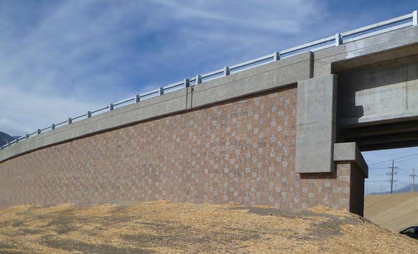Mesa Walls are more than a site solution; they create a visually appealing landscape feature on your site.