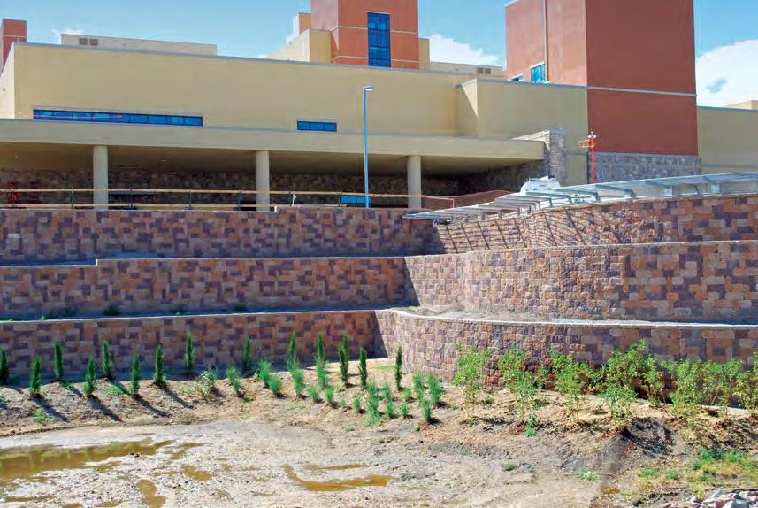 From blending and variegating colors and textures to planting greenery on tiered walls and top slopes, segmental retaining walls become more than a structural element they become an appealing