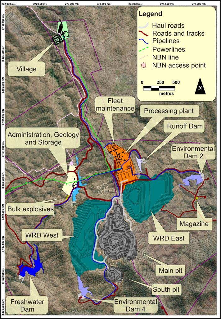 Watershed Project Located 115km north west of Cairns Access to international and domestic airport at Cairns Well serviced with road, state grid power line (24km from