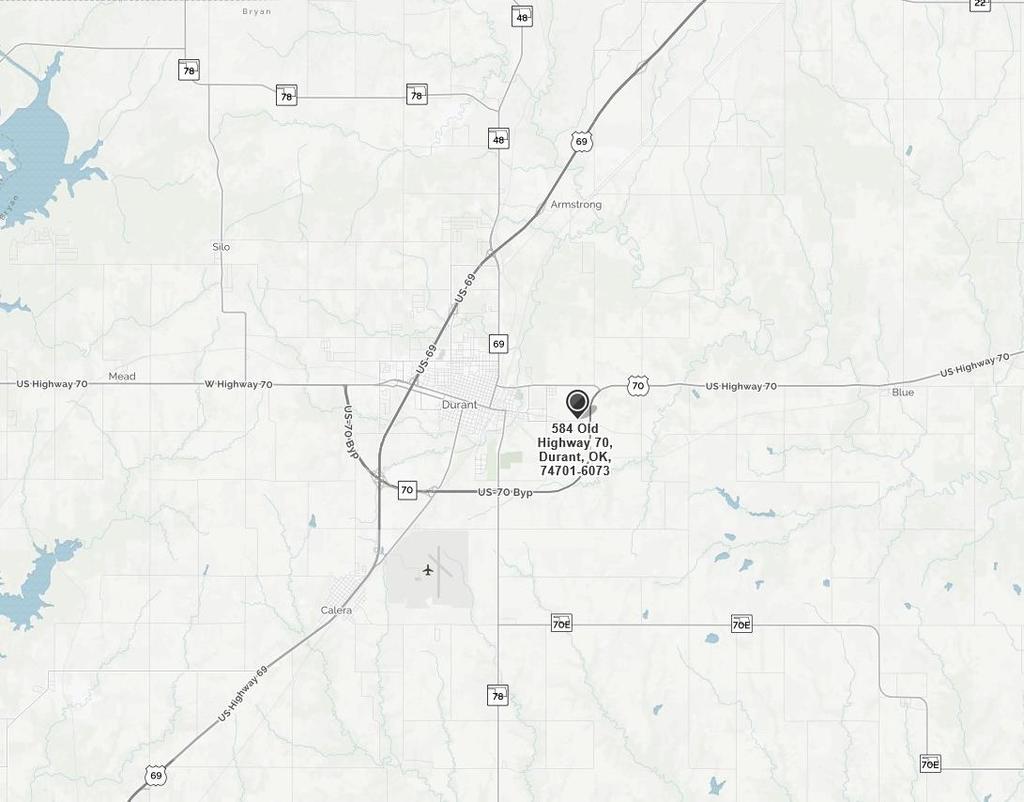 CMC Steel Oklahoma APPEDNDIX I: Directions to CMC STEEL OKLAHOMA McAlester Ardmore Hugo Dallas From the South (Texas): Driving North on US-75N/US-69N, take the US 70 Byp E toward Hugo. Drive approx.