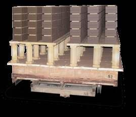 Kiln emissions from thin brick are 20% of full bed brick. Delivery of finished thin brick can be done on any type of truck (Flat-bed, Box, etc.) allowing back hauls.