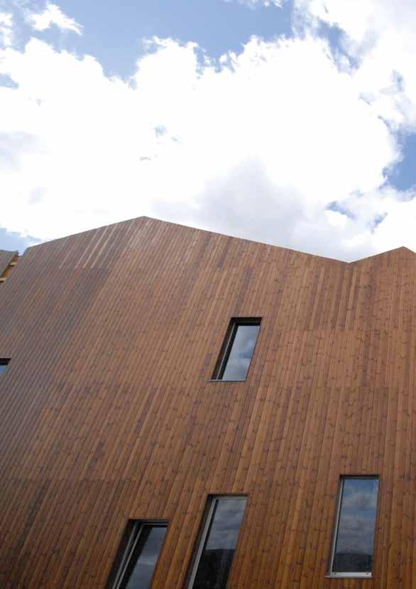 ThermoWood Cladding & Trim Highest quality 100% natural Chemical free Offering enhanced physical properties and attractive deep brown tones, ThermoWood is an exceptional natural cladding product.