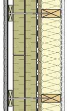 Size Minimum Screw Embedment Minimum Strapping Size Medium Weight Cladding Between 5 lbs/ft² and 10 lbs/ft² - 16 o.c. Stud Framing 1-4 16 #12 1 1/2 x 3-1/2 >4-8 12 1-4 12 Medium Weight Cladding Between 5 lbs/ft² and 10 lbs/ft² - 24 o.