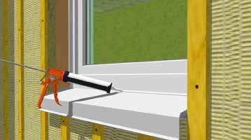 Provide horizontal and vertical gaps (control joints) as